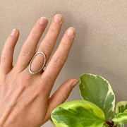 Ellipse Ring - Silver